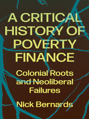cover image of A Critical History of Poverty Finance